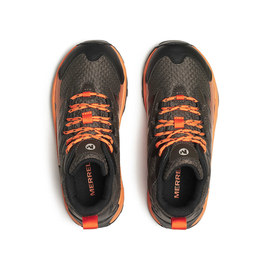 barn - moab speed 2 mid vanntett - athletics bk gunsmokeoransje