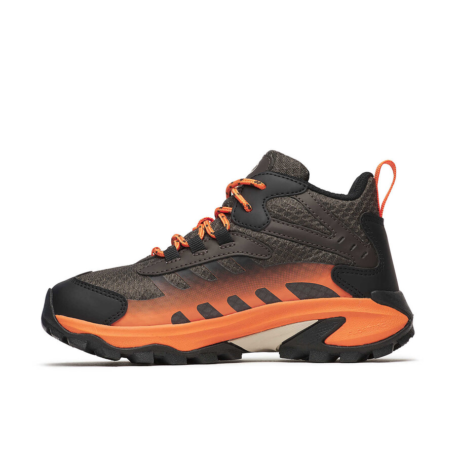 barn - moab speed 2 mid vanntett - athletics bk gunsmokeoransje