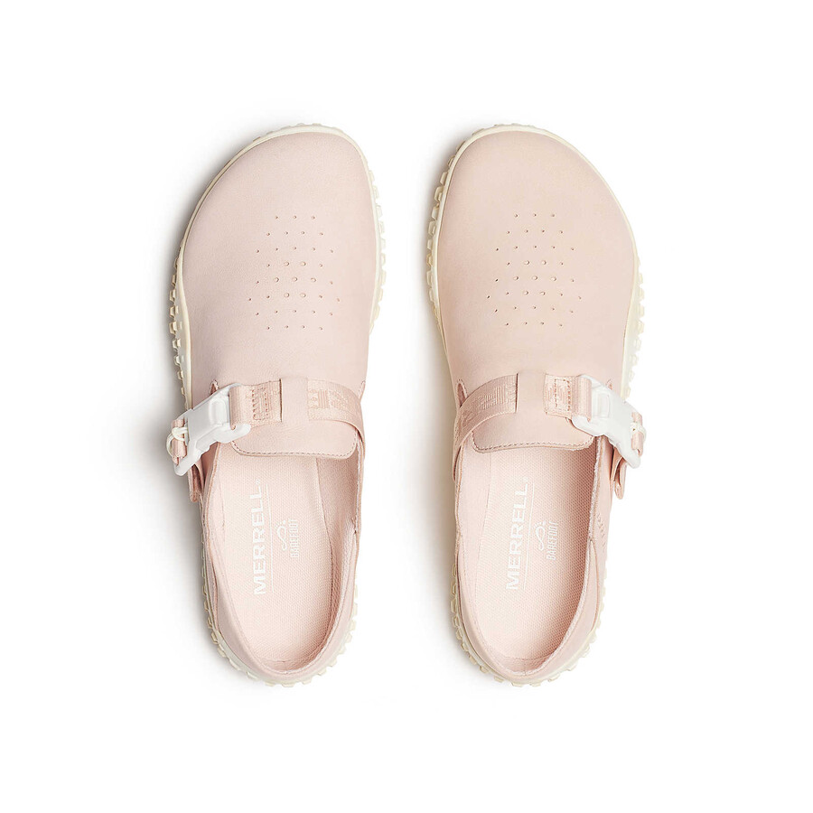 dame - wrapt slide nubuck - sko rosa salt
