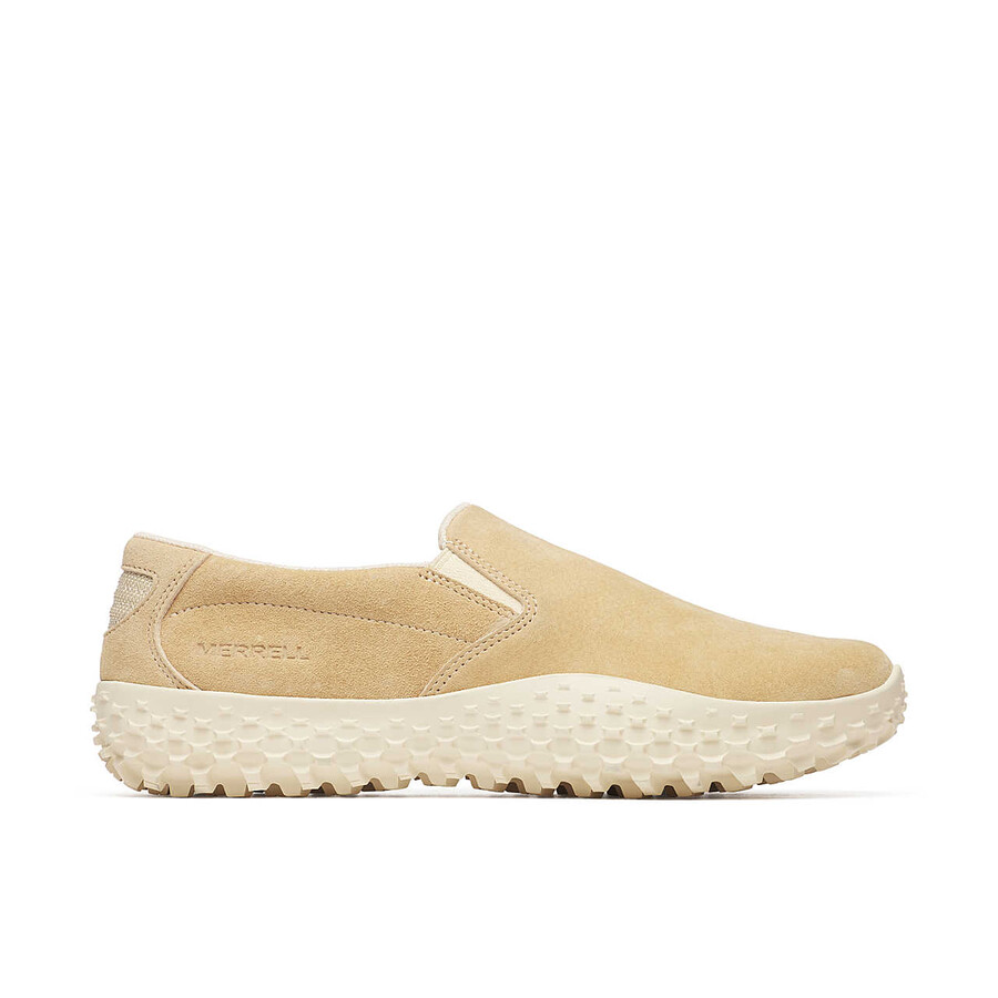 dame slip on fritidssko i lattefarget