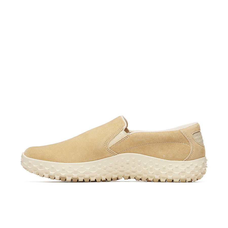 dame slip on fritidssko i lattefarget