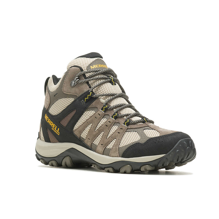 herre - accentor 3 mid waterproof - støvler boulderold gold