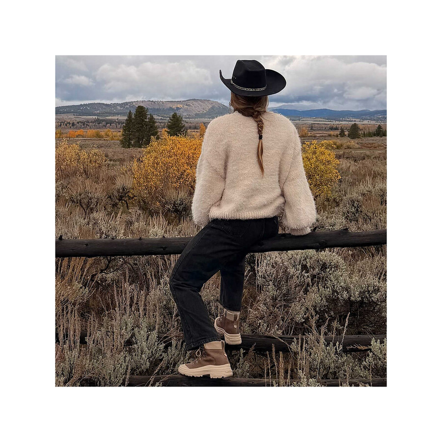 dame - harper lace zip vanntett - støvler bracken