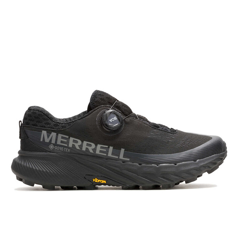 agility peak 5 boa gore-tex terrengløpesko for dame svart