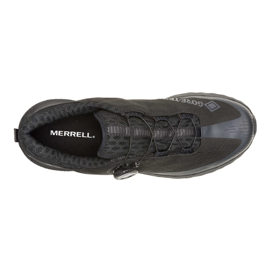 agility peak 5 boa gore-tex terrengløpesko for dame svart