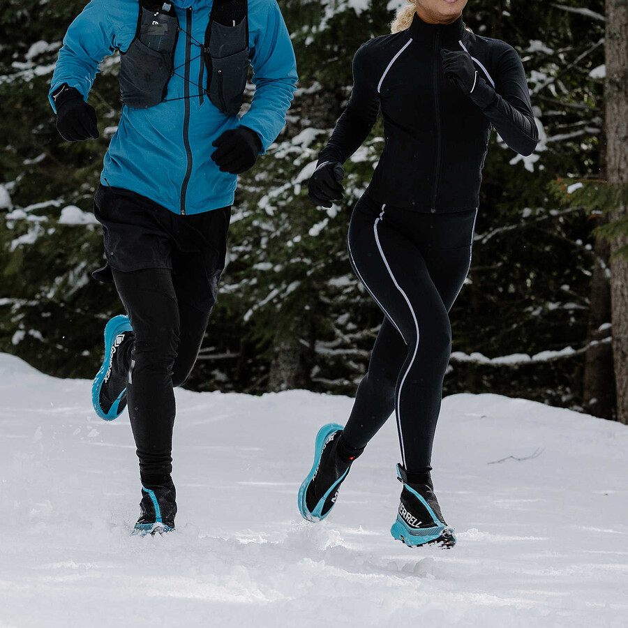 agility peak 5 zero gore-tex terrengløpesko for dame basaltstucco
